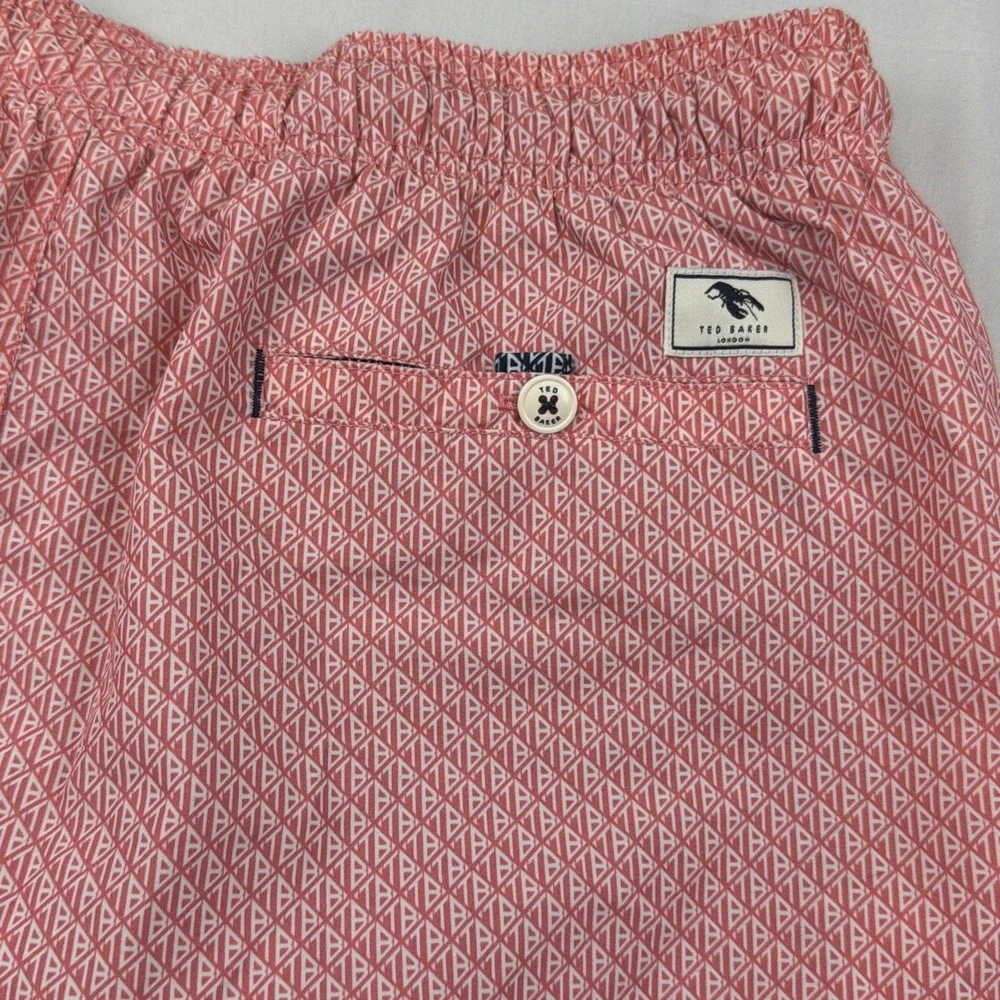Ted‎ Baker London Men's Size 5 (36) Swim Trunks The Worlds Your Lobster